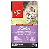 ORIJEN Grain Free High Protein Premium Dry Cat Food Kitten Recipe 7lb Bag