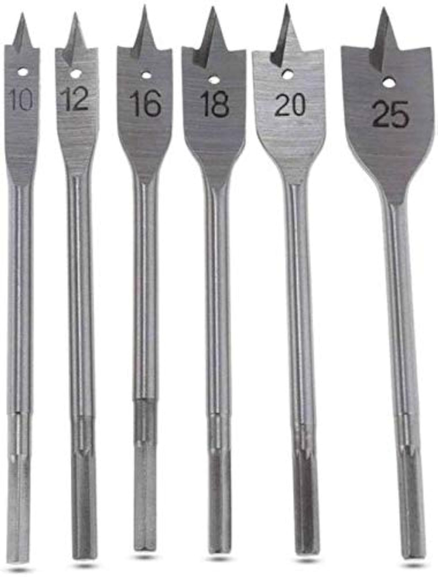 Hex Shank Flat Drill Bit Set