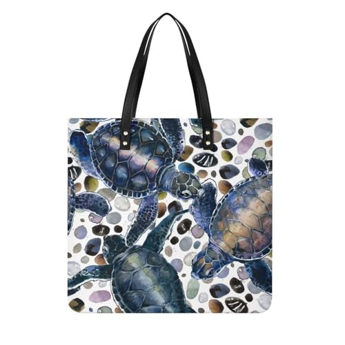 Sac cabas tortue aquarelle pour ranger toutes vos affaires de voyage