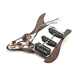 VENNSDIYU Pickguard pour guitare électrique Micros à simple bobinage en plastique Boutons de contrôle de tonalité - Les Beatles, Paul McCartney, John Lennon, RIngo Starr, George Harrison VENNSDIYU Pickguard pour guitare électrique Micros à simple bobinage en plastique Boutons de contrôle de tonalité – Image 4