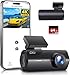 GKU 4K Dashcam WiFi con Tarjeta 64GB, Dash CAM Coche UHD 2160P, Cámara Coche Gran Angular 170°, Visión Nocturna WDR, App, Sensor G, Grabación en Bucle, Aparcamiento 24H, hasta 256GB
