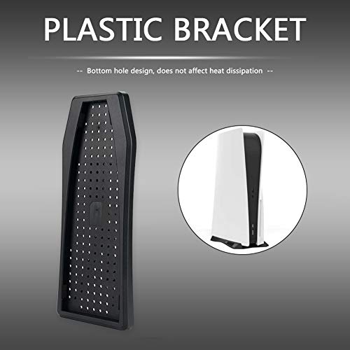 Suporte vertical para PS5 com ventoinha de resfriamento, suporte para console de refrigeração para u