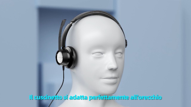 Cuffia Con Microfono Per PC - USB/3.5mm, Suono Stereo, Ideale Per Call Center, Skype, Zoom - Foto 6