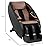 FDW Shiatsu Massage Chairs Full Body and Recliner Zero Gravity Massage Chair Electric with Built-in Heart Foot Roller Air Massage Easy to Move for Home Office,Black by FDW