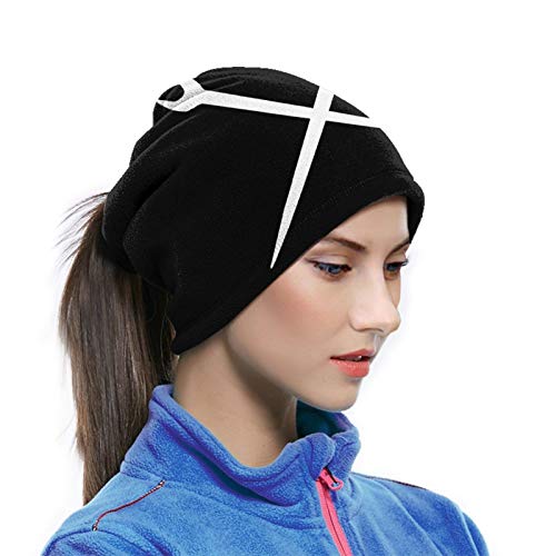Ironworker Crossed Tools Unisex Microfiber Neck Warmer Neck Gaiter Face Scarf Outdoor Scarf Black