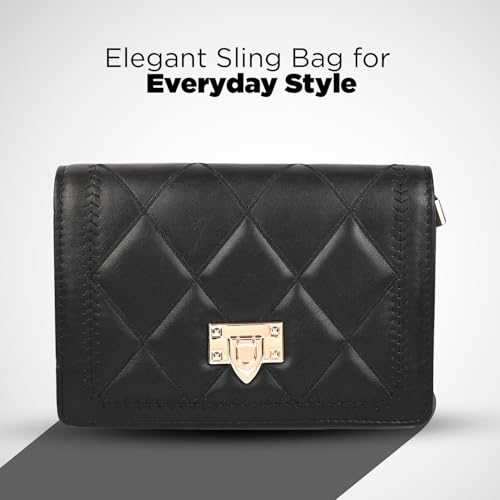 Image of SAGEWARE Casual Sling Purse for Women, Fashion Sling Bag, Sling Bag with Adjustable Strap | Designer Crossbody Purse for Girls & Women | Trendy Party, Casual & Office
