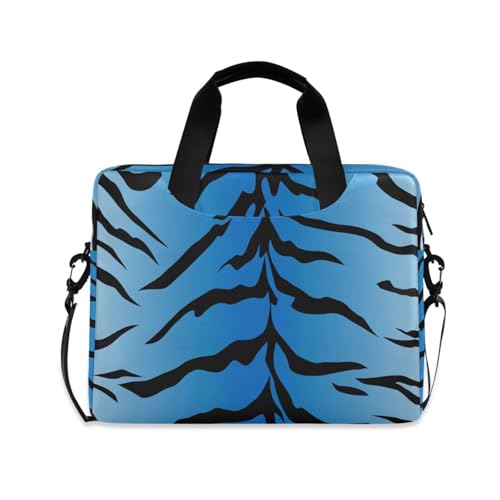 Maletín para portátil ALAZA con diseño Blue Tiger, 13-15.6 pulgadas miniatura 1