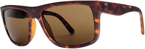 Vista 14 de Electric Swingarm XL - Gafas de sol cuadradas Tort Darkside / Gris Polarizado