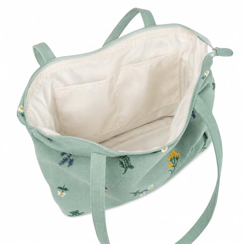 Bolso Tote Bordado Suave para Mujer miniatura 5