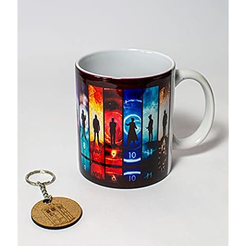 Taza Doctor Who Serie TV Cover