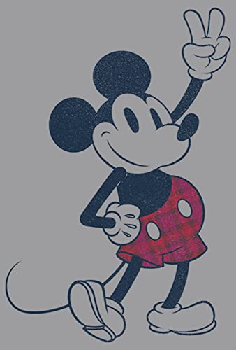 Sweat à capuche Mickey Disney pull polaire gris garçon taille M