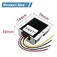 XWST DC 9-36V 12V 24V zu DC 24V Boost Buck Converter Spannungswandler 5A 120W Wechselrichter Auto Netzteil Wandler Konverter Transformator Adapter für Auto PKW LKW Kfz Motor