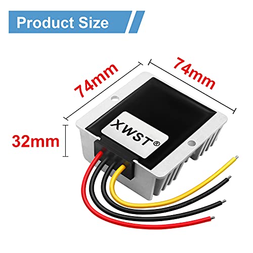 24V Step up to 60V 4A 240W Converter Voltage Converter, 60Volt Regulator Waterproof DC/DC Boost Transformer Power Supply(24V to 60V 4A)3