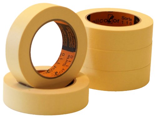 Preisvergleich Produktbild Feinkrepp Band 15mmx50m 10 Rollen Profi-Qualität universell Malerkrepp Kreppband Feinkreppband