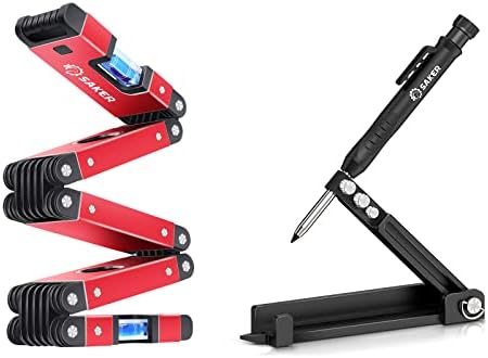 Saker Multi-Function Foldable Level-Saker Multi-function Scribing Tool