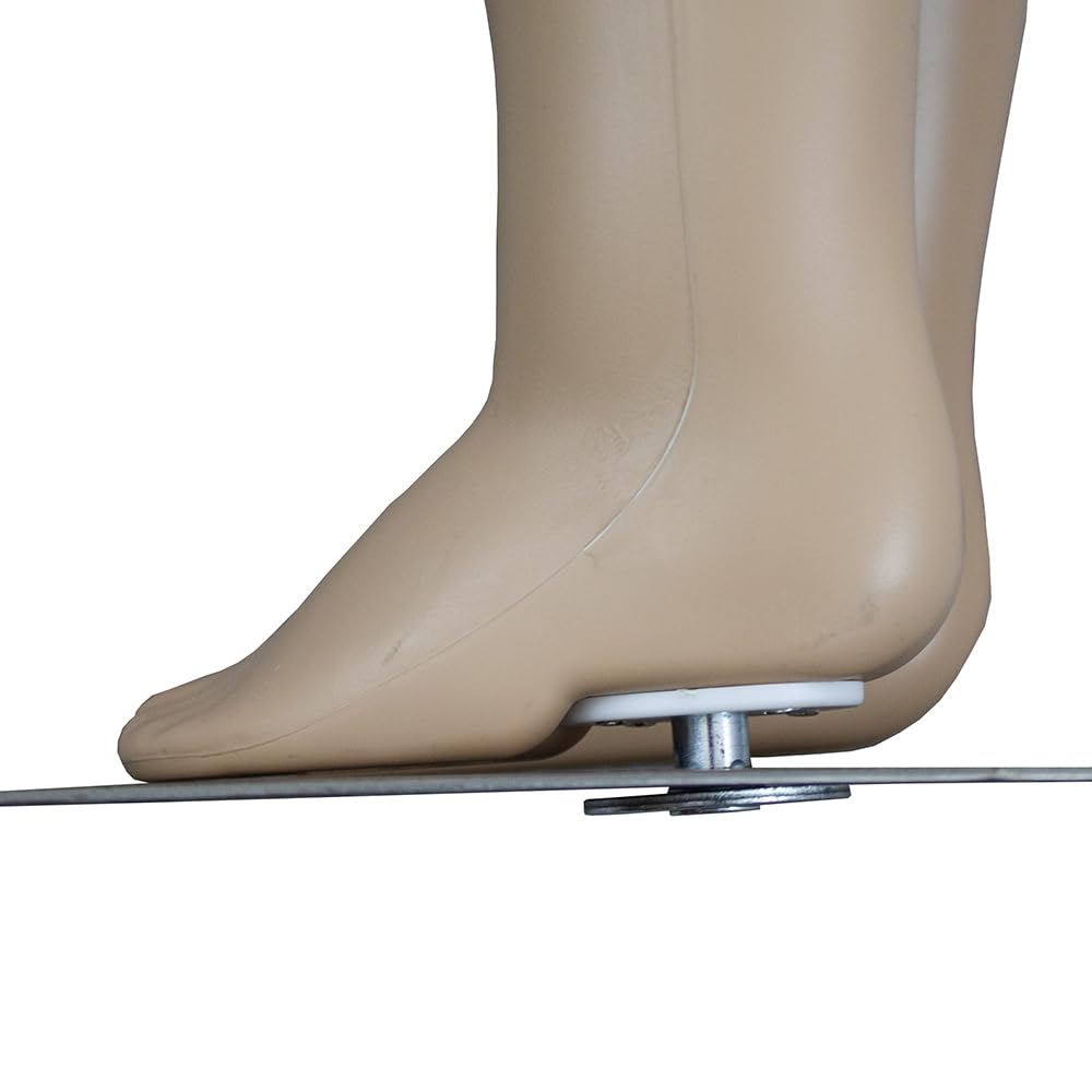 BITUXX Schaufensterpuppe männlich Junge Schaufensterfigur Mannequin Schneiderpuppe 360° beweglich 90cm