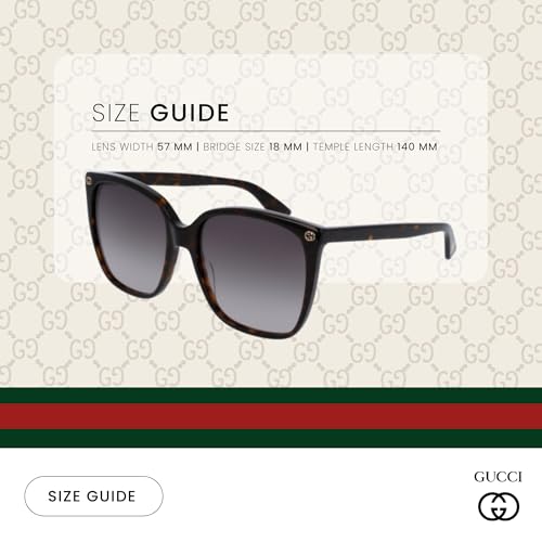Gucci GG0022S Square Sunglasses For Men For Women+FREE Complimentary Eyewear Care Kit3