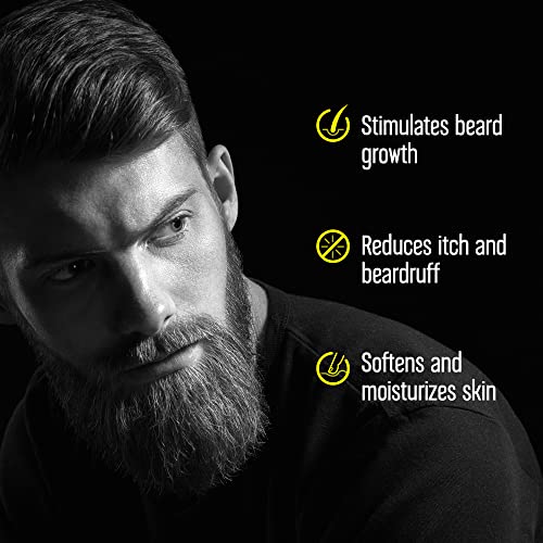 Delta Genesis Beard Flux Xl (1 Fl Oz / 30 Ml) | Mustache And Beard Growth Stimulating Oil | Facial Hair Growth Product For Men | Soothing Formulation With Argan, Caffeine, And Jojoba #TOP3