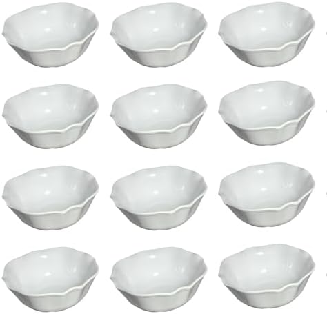 Jogo de Sobremesa Melanina Kit com 12 Tigela Redonda de Melamina ...