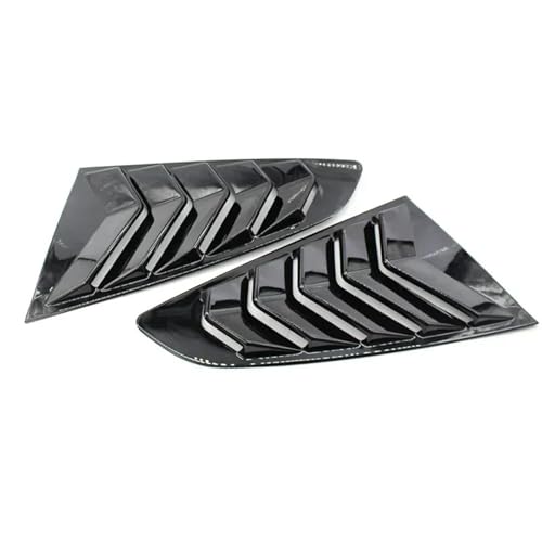 Persienne de lunette arrière Mustang 2015-2020 cache-persiennes noir brillant