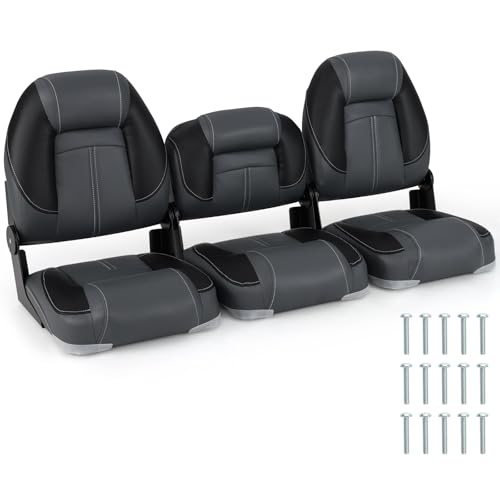 Goplus 3-Pack Folding Boat Seats