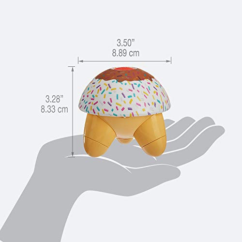 Homedics Sweet Treats Mini Massager-Vibration Massage With Comfort Grip, Sundae #TOP7