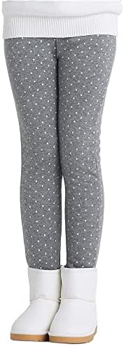 Adorel Leggins Térmicos Pantalón Forros Algodón para Niñas