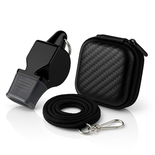MY WAVE DZ Silbato Profesional Árbitro - Sin Bola, Boquilla Goma Antideslizante y Estuche Rígido | Sonido Potente 120dB Fiable Compatible Fox 40 | Ideal Entrenador, Fútbol, Baloncesto, Seguridad MY WAVE DZ Silbato Profesional Árbitro - Sin Bola, Boquilla Goma Antideslizante y Estuche Rígido | Sonido Potente 120dB Fiable Compatible Fox 40 | Ideal Entrenador, Fútbol, Baloncesto, Seguridad