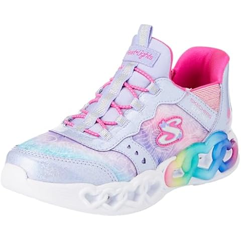 Skechers Girls Lavender Fashion Trainers Cover