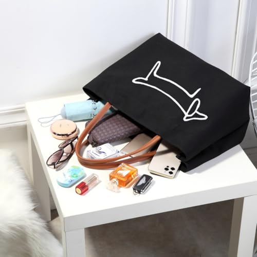 Bolsa Tote con Diseño de Perro Salchicha para Amantes de Mascotas miniatura 4