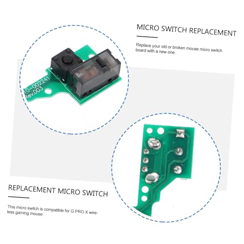 Placa de micro ratón de repuesto para circuito impreso y botones gaming 5
