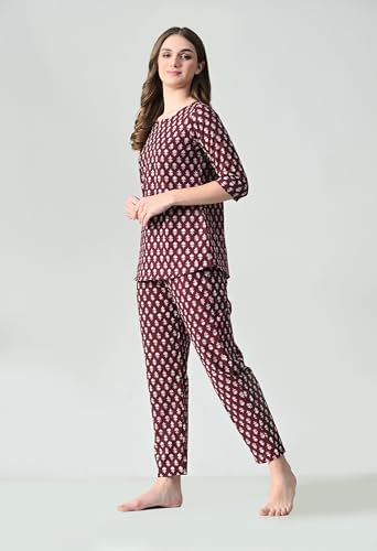 Image of Ichaa Cotton Women Night Suit Set