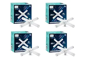 Philips Stellar Bright 20W Radial B22 LED T-Bulb,Cool Daylight, Pack of 4