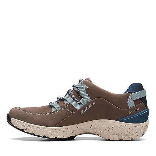 Clarks Clarks - Womens Wave Range Ap Shoes, Color Taupe Comb, Size: 9.5 W US