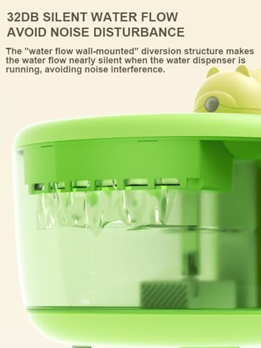 Fuente de agua automática para gatos y perros pequeños inalámbrica con sensor miniatura 6