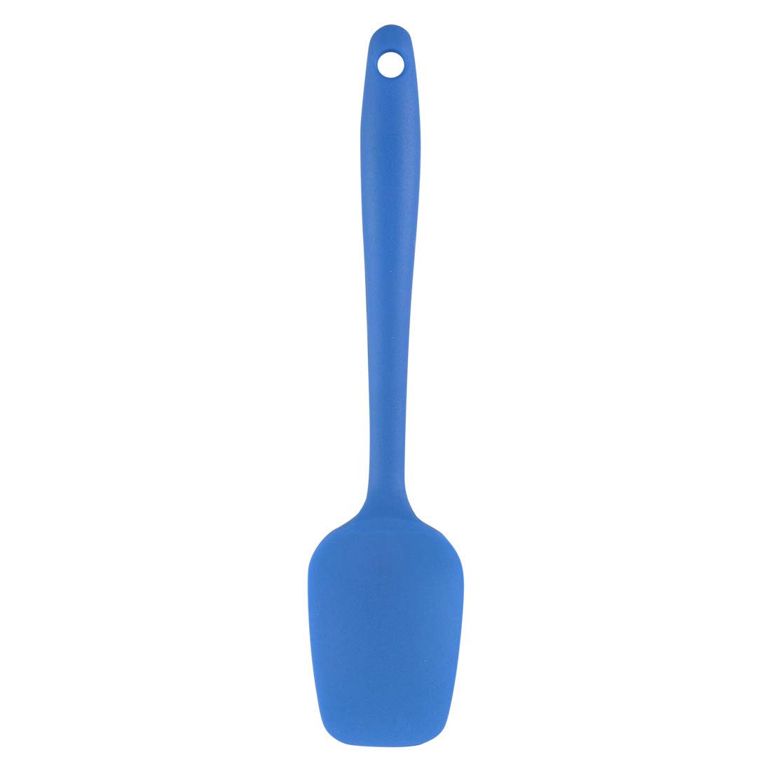 Ensemble de spatules en silicone résistantes pour mélange de cuisine bleu uxcell