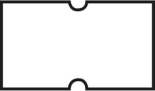 Productive Labels Plain White 1-Line Dating and Coding Gun Labels