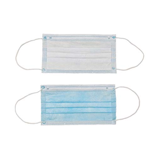 Disposable Face Mask, Pack of 50, New Packaging