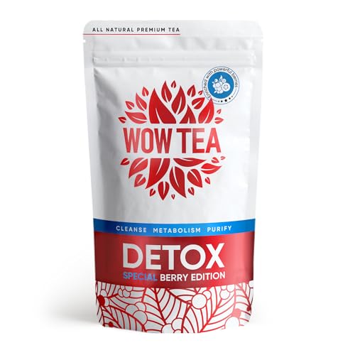 WOW TEA Té de Desintoxicación de Bayas: Programa innovador de 21 días para una limpieza refrescante