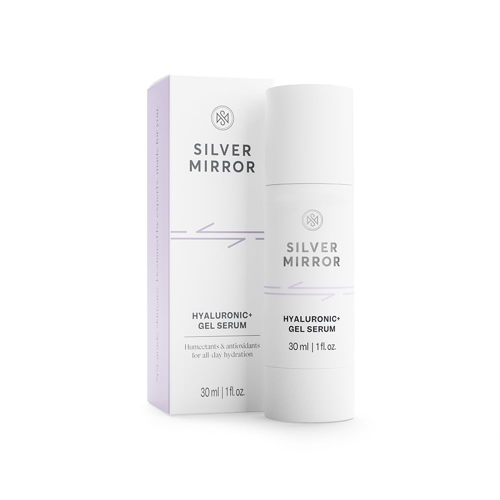 Hyaluronic Acid Serum for Face with Aloe Vera Hydrating Plumping Gel Serum for Fine Lines Lightweight Moisture Boosting Serum 1 Fl Oz