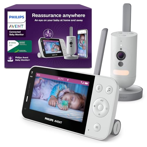 Philips Avent Vigilabebés Wi-Fi, Cámara HD