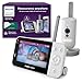 Philips Avent Vigilabebés Conectado con Wi-Fi, cámara HD de Calidad, visión Nocturna por Infrarrojos, detección de llanto, Audio bidireccional, Tiempo de detección de 12 Horas en Modo Eco