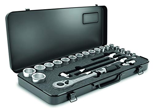 Matador Socket Set 6-Kant 12.5 mm (1/2), 4114 9230, Black, 23-teilig - Image 2