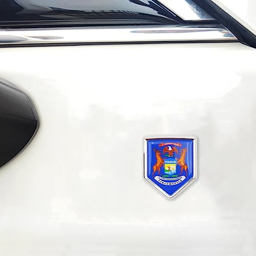 Emblema de Michigan cromado Overdecor para parachoques de coche paquete de 2 5
