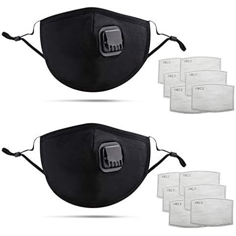 DualVertex Breathable Cotton Face Mask with Filter Cover