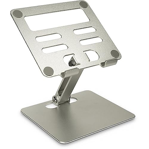 Inter-Tech Laptop Stand TBS-100 11-14 Inches 25 x 140 x 149 mm, Silver / black