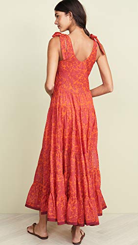 free people kika's printed midi dress