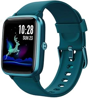 Smartwatch, Fitness Armband Voll Touchscreen 5ATM Wasserdicht, Damen Herren Smart Watch für Android IOS, Fitness Uhr mit Pulsmesser Schlafmonitor Stoppuhr Musiksteuerung,Sportuhr Aktivitätstracker