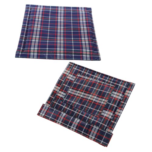 FOMIYES Multi-use Wheelchair Seat Back Pad Breathable Oxford Pressure Relief Easy Install for Office Car Travel