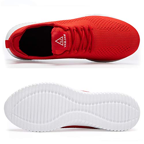 Image of YDB Men's Running Shoes Ultra Lightweight Breathable Walking Shoes Non Slip Athletic Fashion Sneakers Mesh Workout Casual Sports Shoes